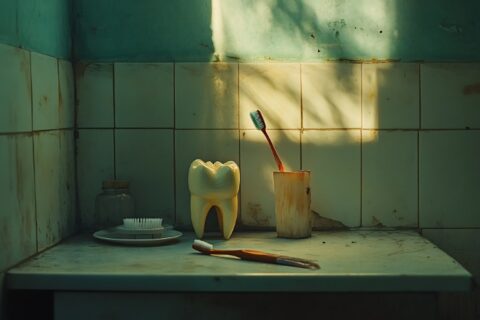 poor oral hygiene